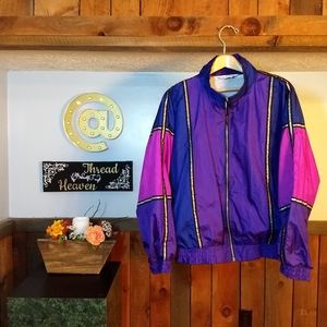 Vintage Color Block Jacket